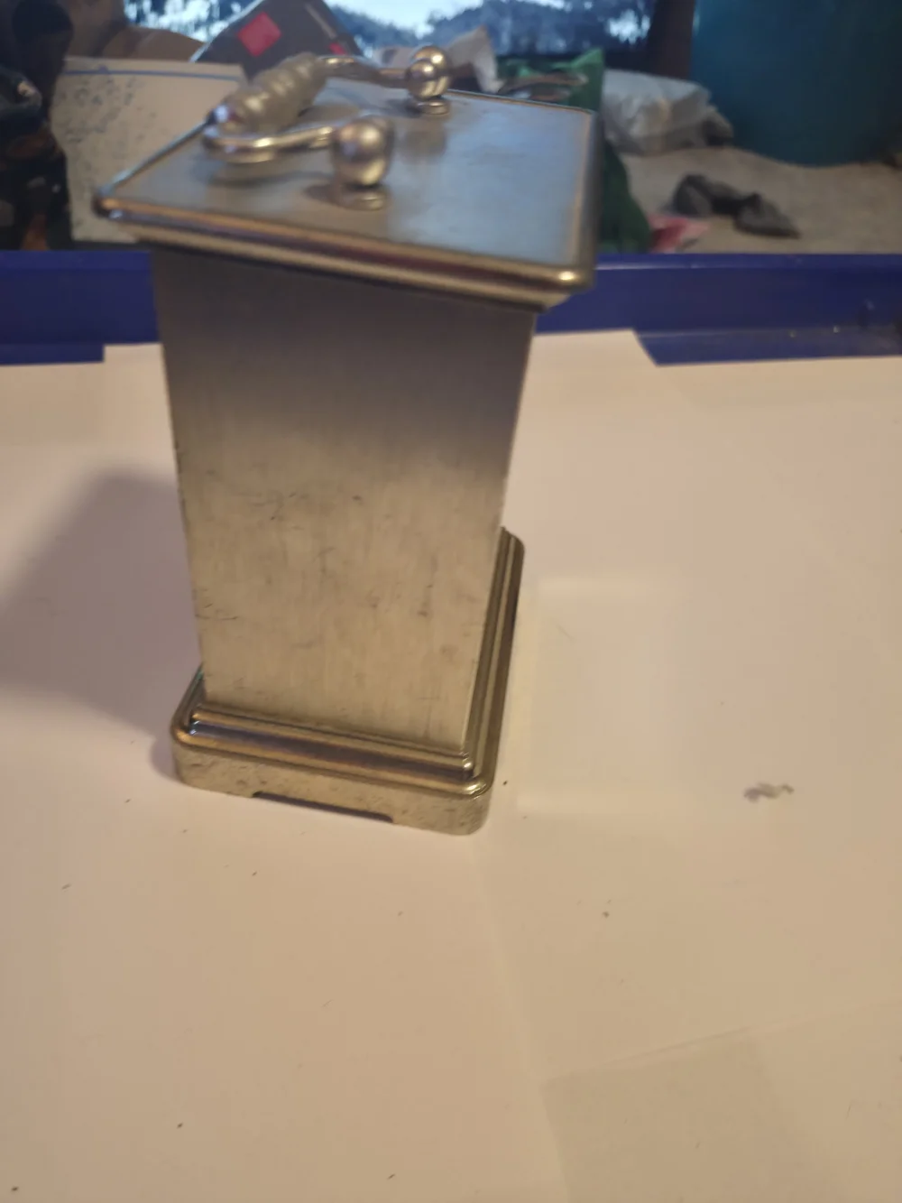 Seth Thomas Cherish II Quartz Coachlight Mantle Clock Doesn't Work For Parts